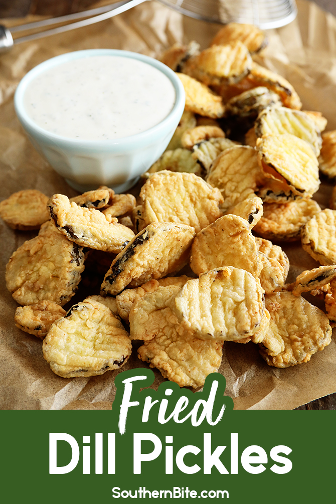 Fried Dill Pickles for Pinterest