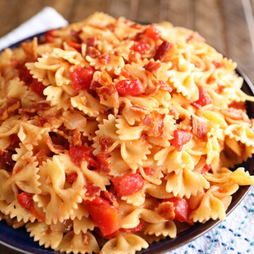 Tomato Bacon Pasta