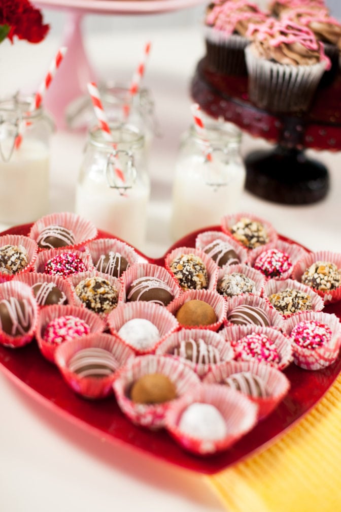 Easy Homemade Valentines Truffles