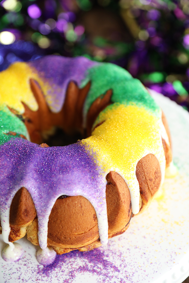 Shortcut King Cake.