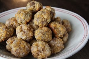 Sausage Balls | SouthernBite.com