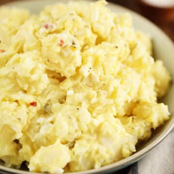 Bowl of Classic Southern Potato Salad