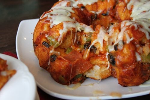 Pizza Pull-Apart Bread - SouthernBite.com