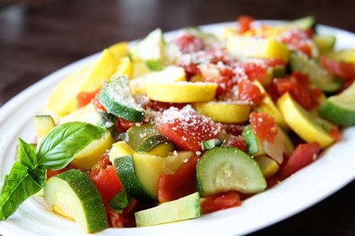 Image for Easy Southern Ratatouille (a.k.a. - Stewed Squash and Tomatoes)