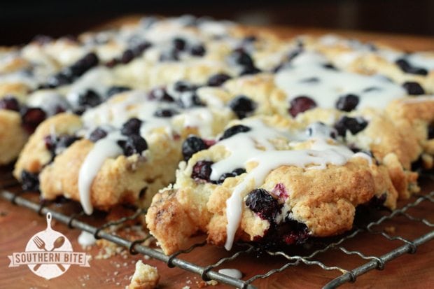 Blueberry Pull-Apart Biscuits