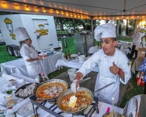 shrimp and grits cook