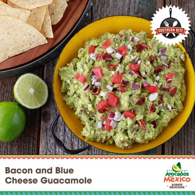 Bacon and Blue Cheese Guac