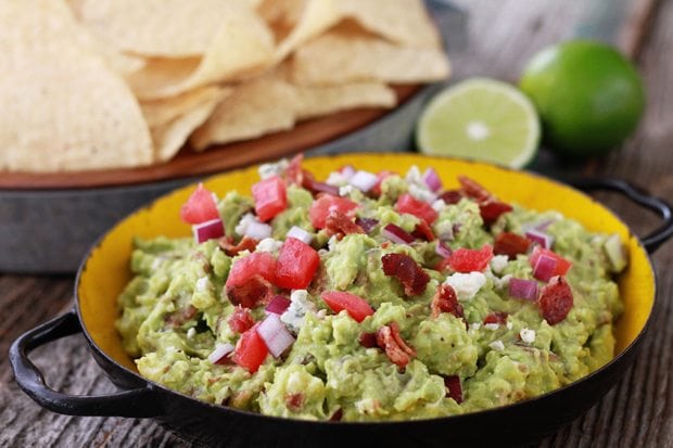 Image for Bacon and Blue Cheese Guacamole