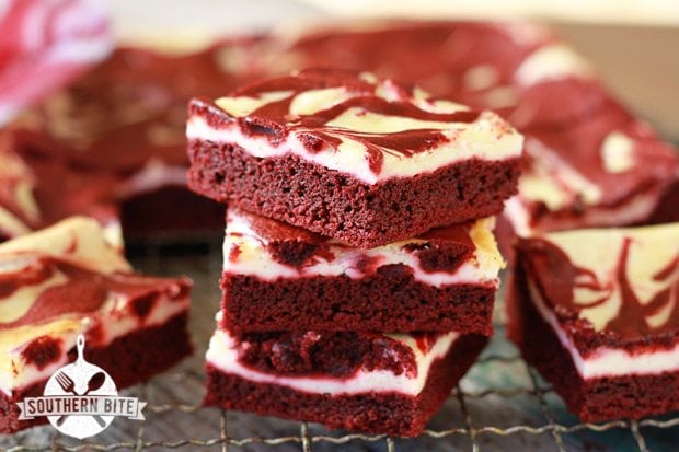 Red Velvet Cheesecake Brownies