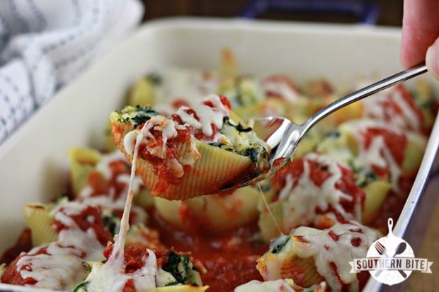 Cream Cheese Chicken Stuffed Shells