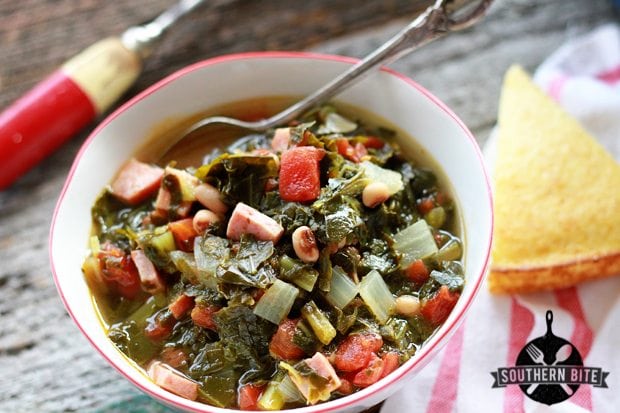 Bowl of Pot Likker Soup