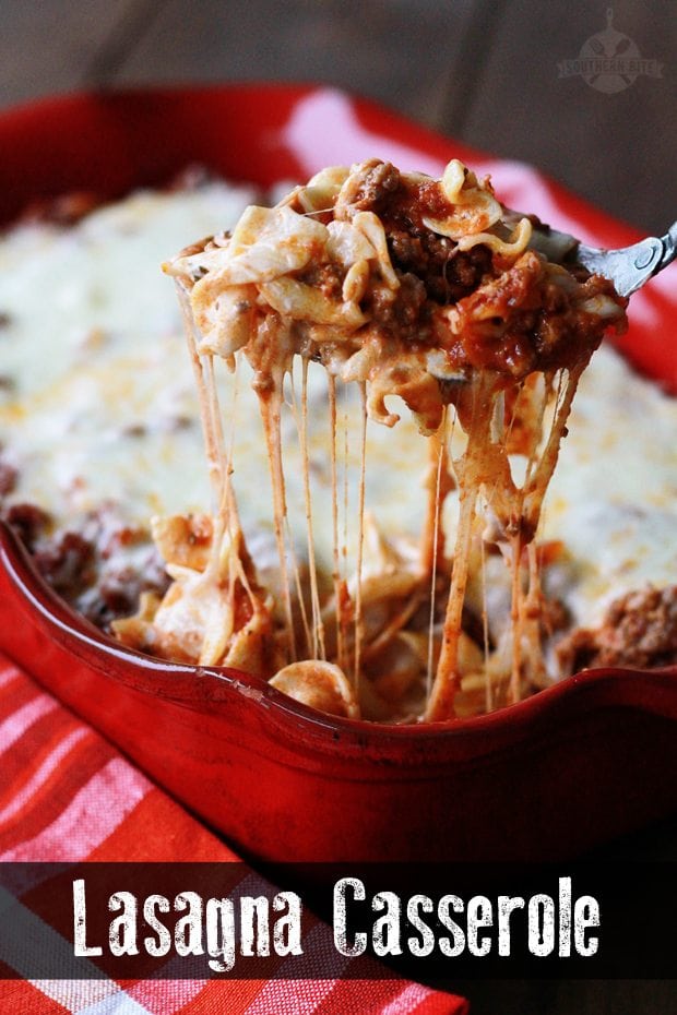 Lasagna Casserole - Pinterest