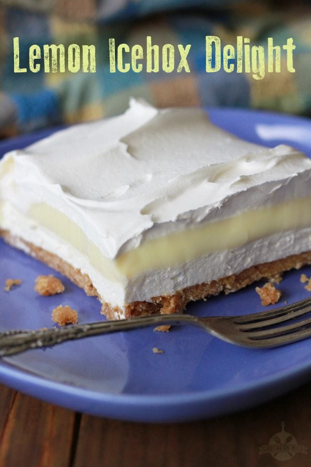 This Lemon Icebox Delight is the perfect sweet and tart layered dessert for summer!