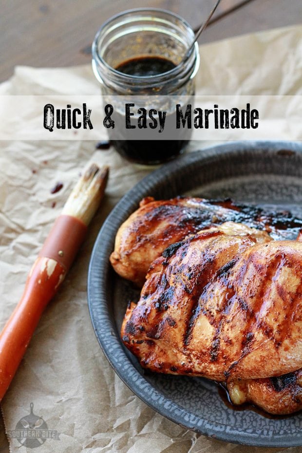 Grilled chicken made with quick and easy All-Purpose Marinade