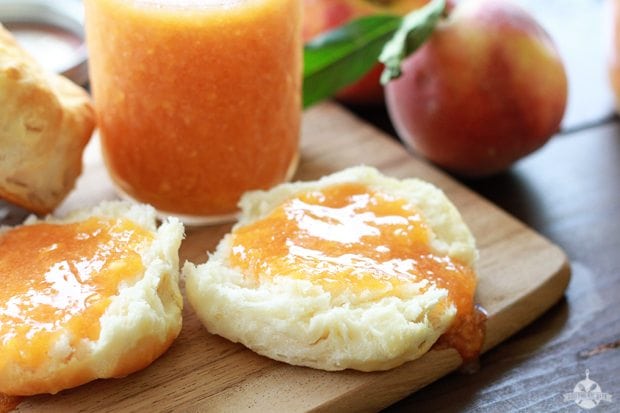 Peach Freezer Jam 1