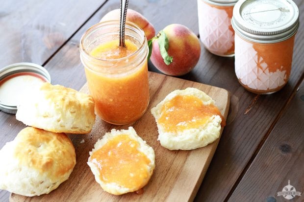 Peach Freezer Jam