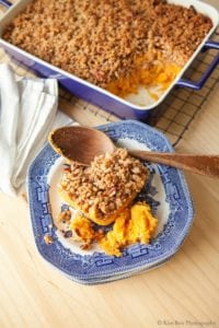 Scoop os weet potato casserole