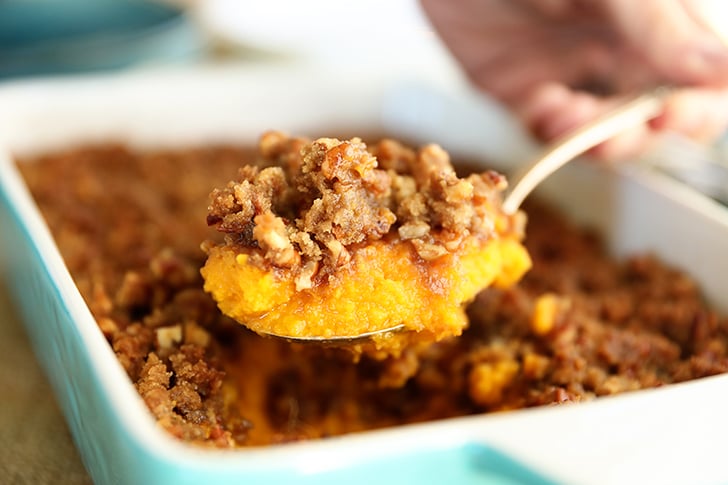 Spoonful of Sweet Potato Casserole.