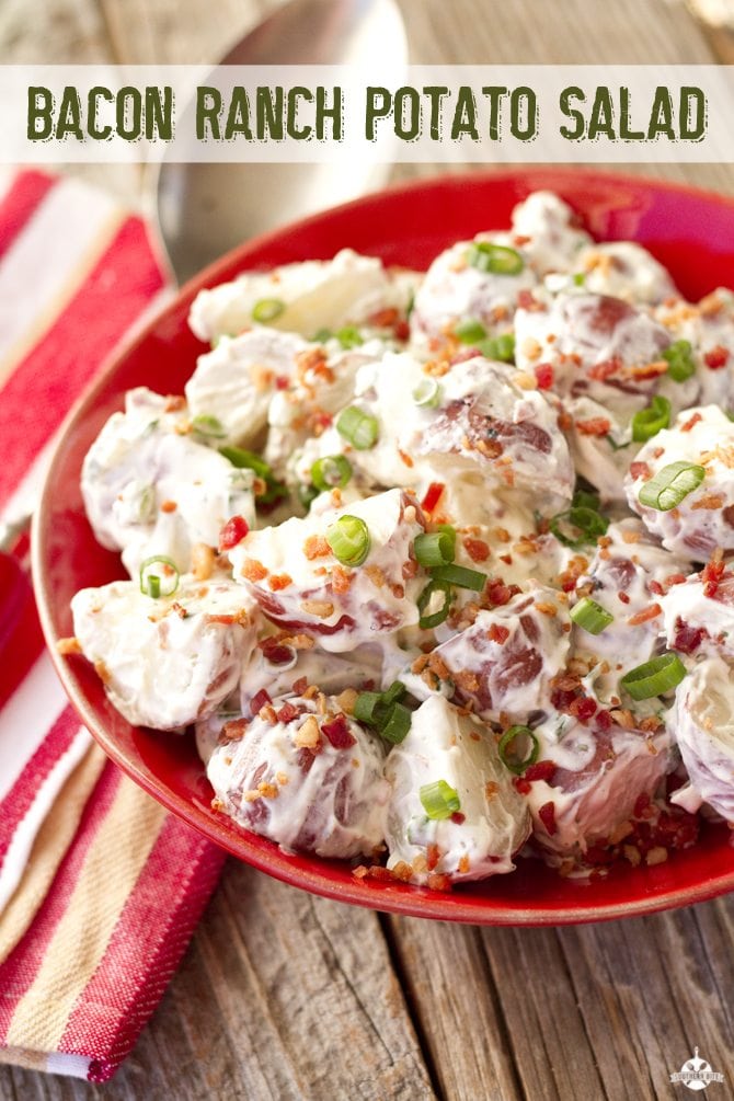 Bacon Ranch Potato Salad - Southern Bite
