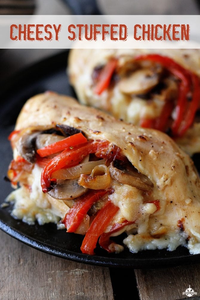 Cheesy Stuffed Chicken - Southern Bite
