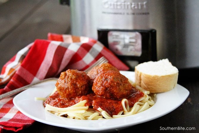 Slow Cooker Meatballs 