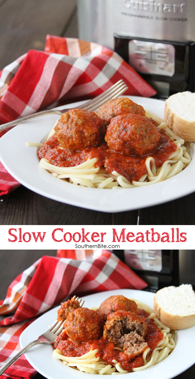 Slow Cooker Meatballs 