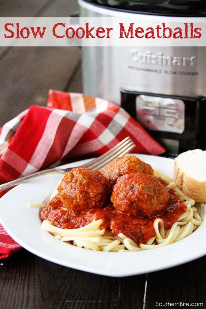 Slow Cooker Meatballs