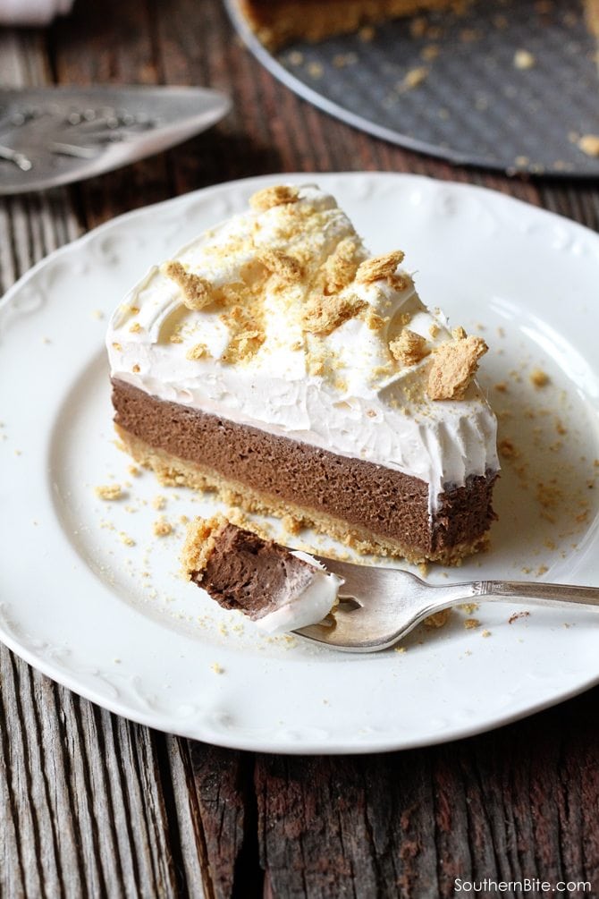 No-Bake S'mores Cheesecake