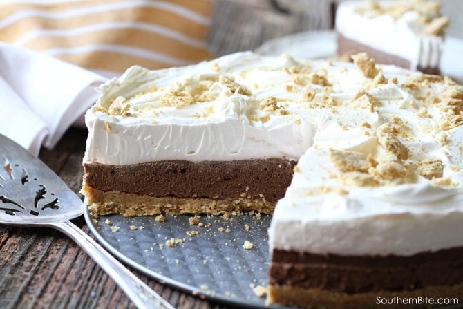No-Bake S'mores Cheesecake