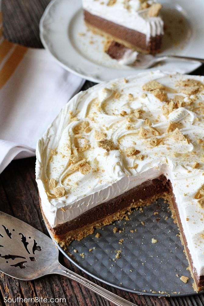 No-Bake S'mores Cheesecake