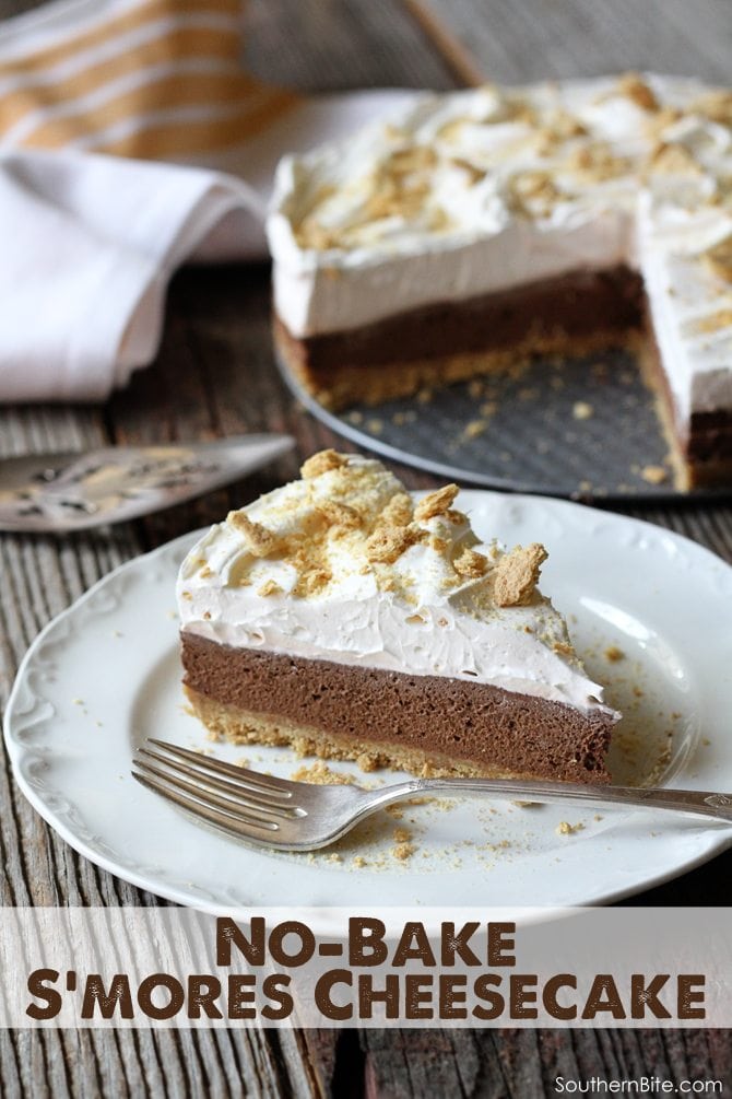 No-Bake S'mores Cheesecake