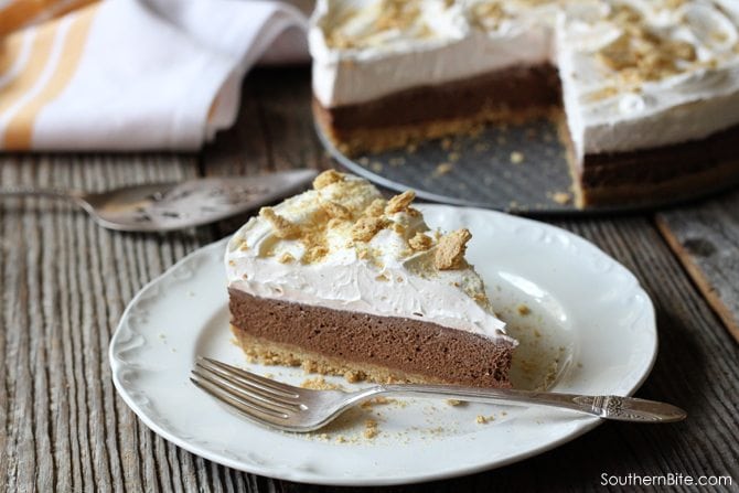No-Bake S'mores Cheesecake