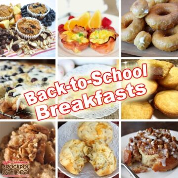 Great idea for easy back-to-school breakfasts!
