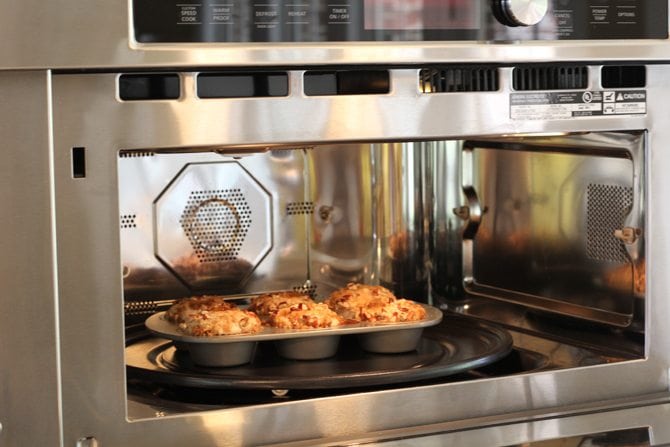 Oven with Muffins