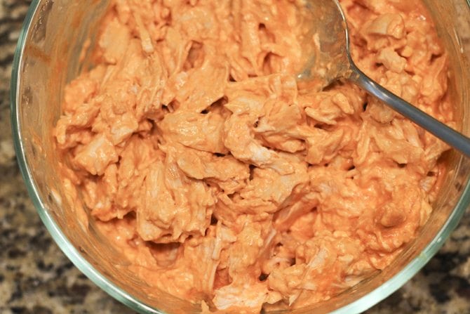 These Buffalo Chicken Cups are an easy way to dress up the classic dip! 