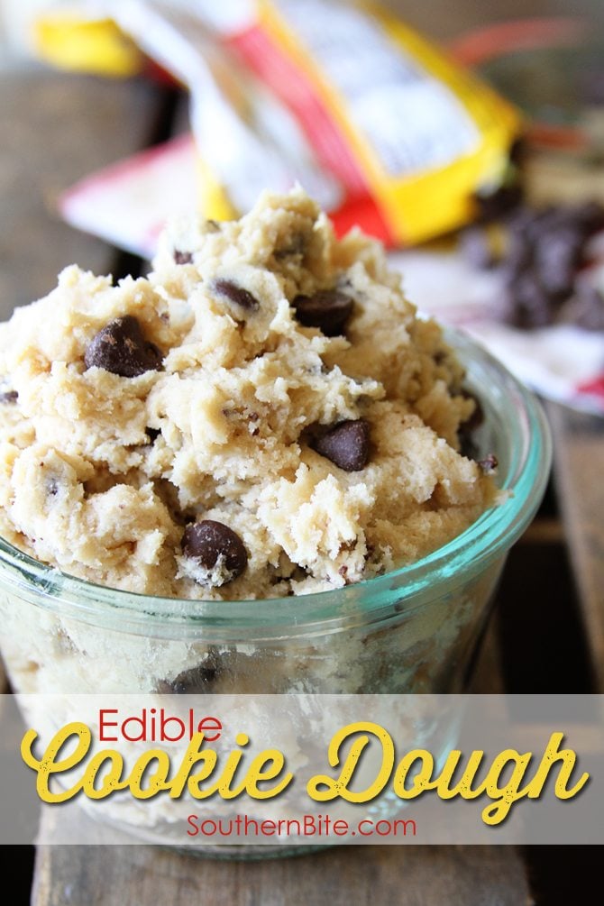 This Eggless Cookie Dough is perfect for those folks who can't wait for the cookies to come out of the oven!
