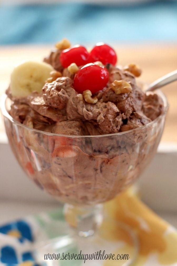 banana split fluff
