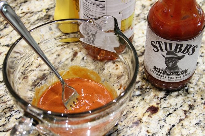 Give your taste buds a kick with this BBQ Cole Slaw - it has tangy bbq sauce as the base for the dressing! 