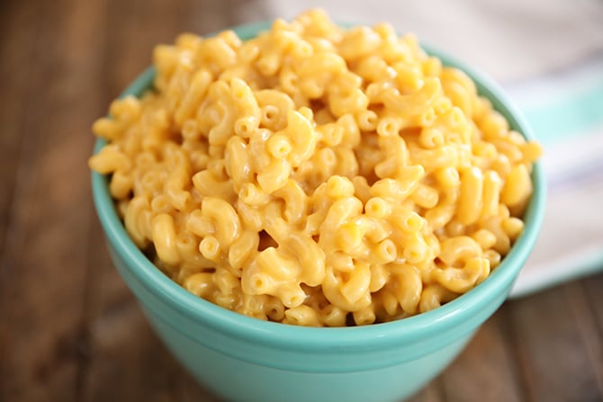 Bowl of Easiest One-Pot Mac and Cheese
