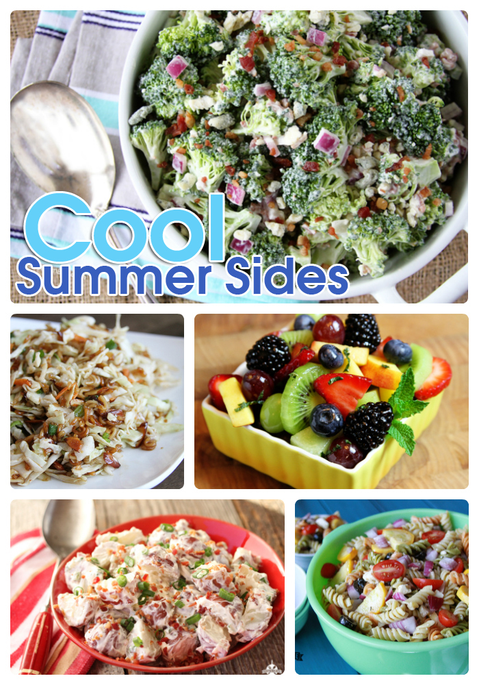 This collection of cool summer sides will have you totally chill in the heat! 