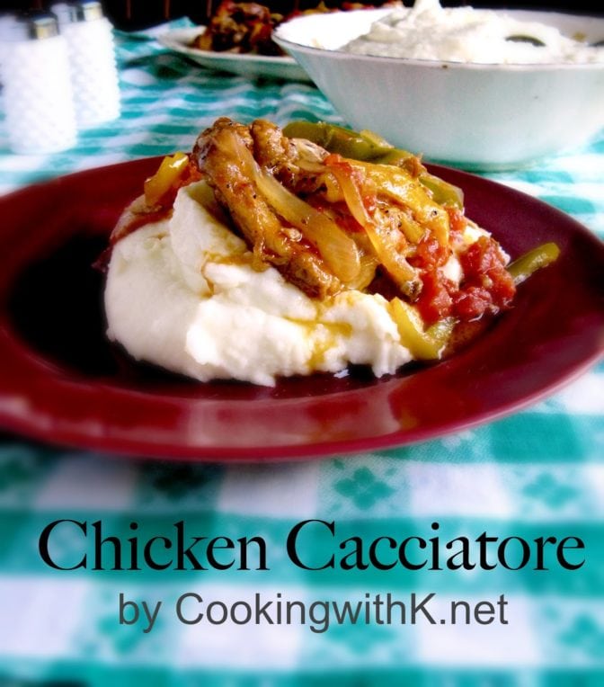Chicken Cacciatoe CU 1