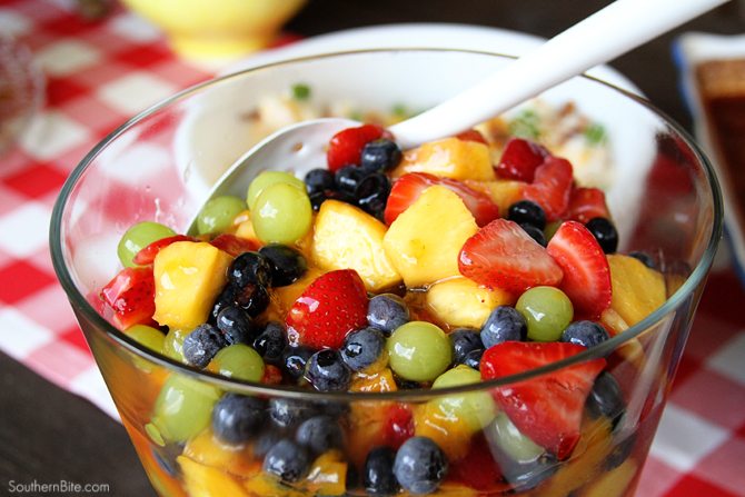 You'll never guess the secret to my Secret Ingredient Fruit Salad!