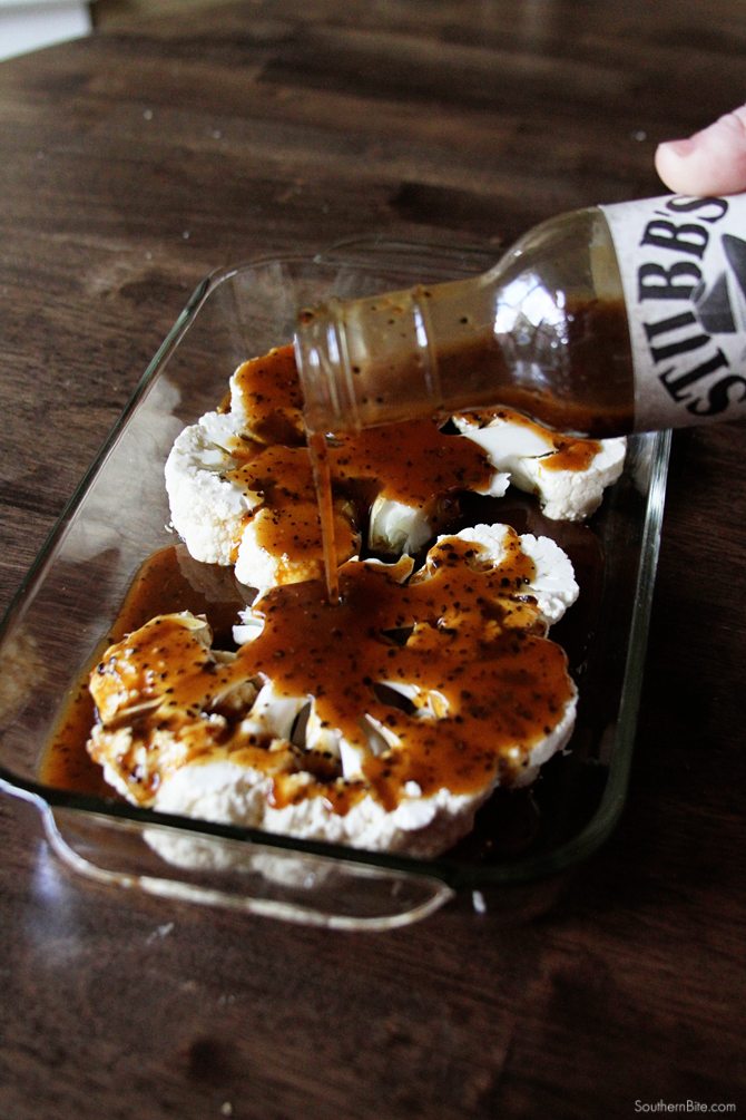 Grilled Cauliflower Steaks are an amazing change of pace!