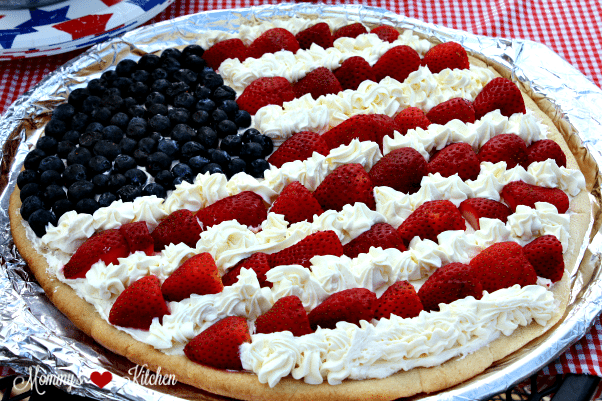 patriotic fruit pizza 2
