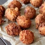 These Pimiento Cheese Hush Puppies need to be on your MUST MAKE list! The tangy pimiento and gooey cheese take the ordinary to extraordinary!