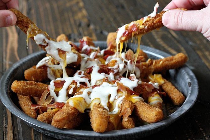 Loaded Chicken Fries