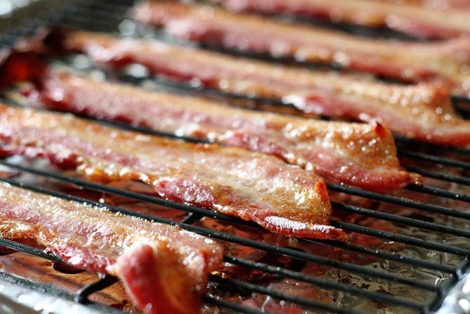 You're only 3 ingredients and about 30 minutes away from Praline Bacon deliciousness!