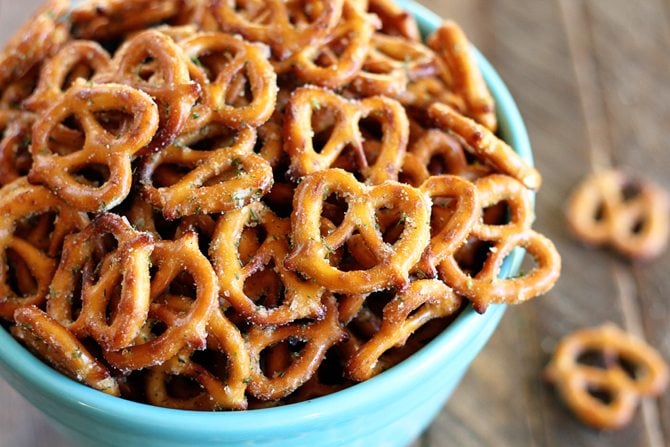 These Crack Pretzels are seriously one of the most addictive snacks I've ever had! So easy and SO delicious!