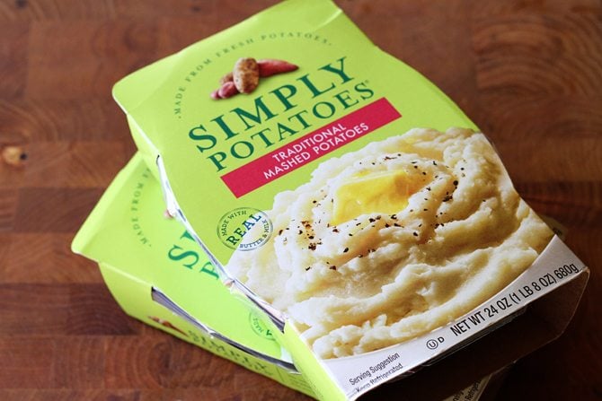 This Shortcut Loaded Mashed Potato Casserole will be an instant hit with your family!