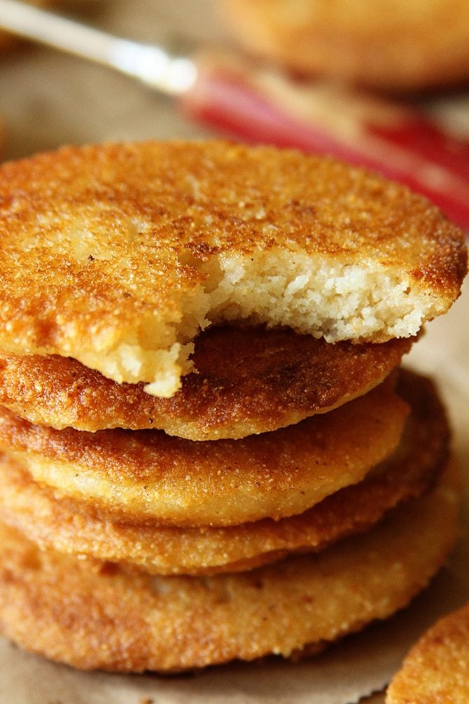 This Hot Water Cornbread recipe only calls for 2 ingredients and is the perfect complement to nearly any meal!